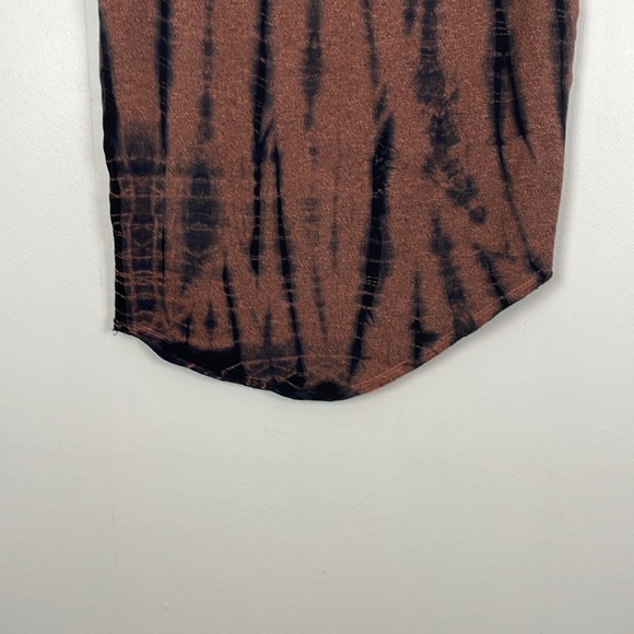 Sundry Asymmetrical Hem Womens  Size 2 Pull On Elastic Waist Cotton Blend Skirt - Picture 5 of 8